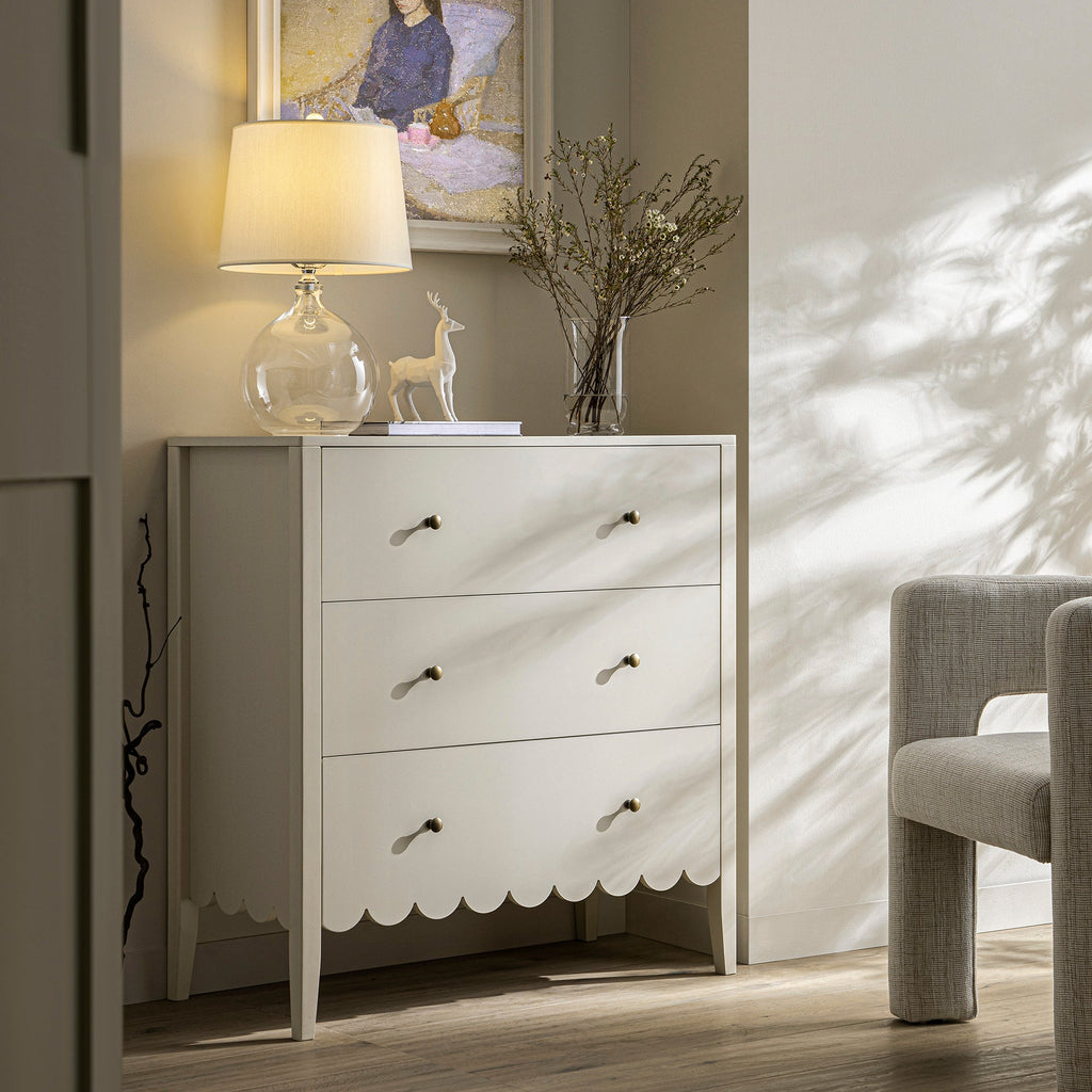 cream dresser Madison Park Signature Beckett Large Dresser, Antique color style silhouette balances cozy appeal with clean contemporary structure Garvee 9 Drawer Dresser Rustic