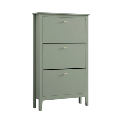 Oakham 3-Tier Shoe Cabinet, Desert Sage