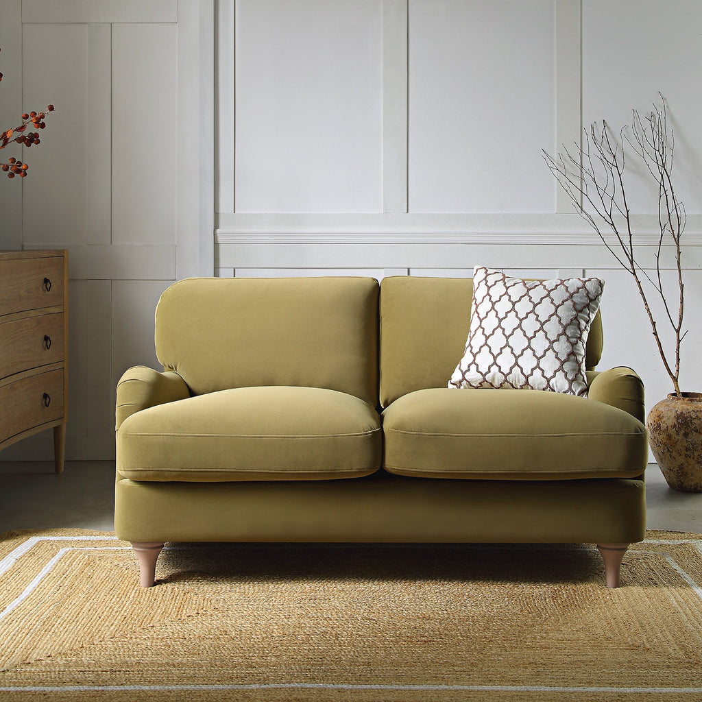 Daphnis Fudge Velvet Sofa, 2-Seater | daals.com