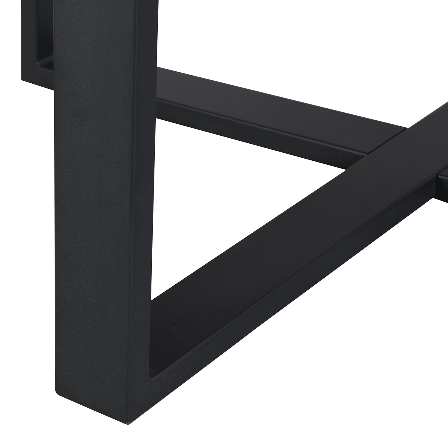 BERN Extending Round Dining Table with Metal Legs