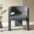 Greenwich Gray Corduroy Dining Chair