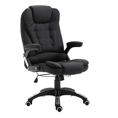 Executive Recline Extra Padded Office Chair Standard, MO17 Black Fabric