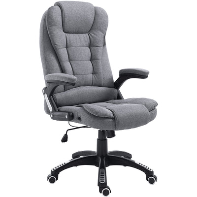 Executive Recline Extra Padded Office Chair Standard, MO17 Gray Fabric