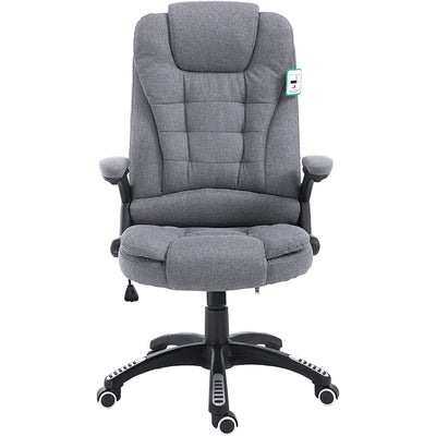 Executive Recline Extra Padded Office Chair Standard, MO17 Gray Fabric