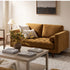 Henrietta 2-Seater Sofa, Spiced Honey Chenille