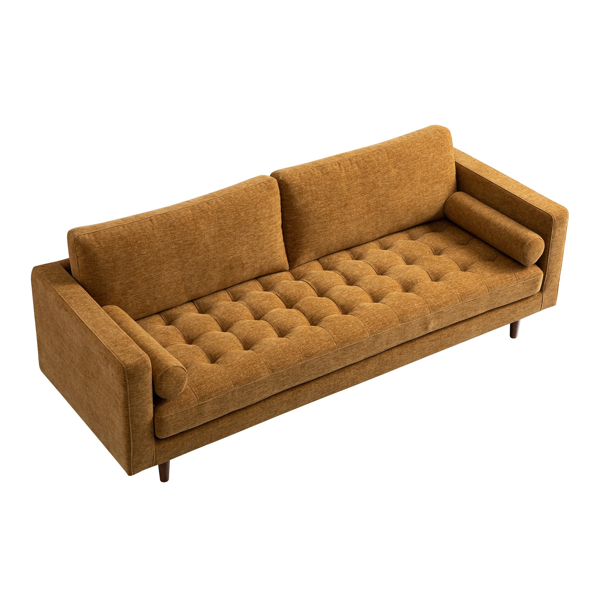 Henrietta Large 3-Seater Sofa, Spiced Honey Chenille