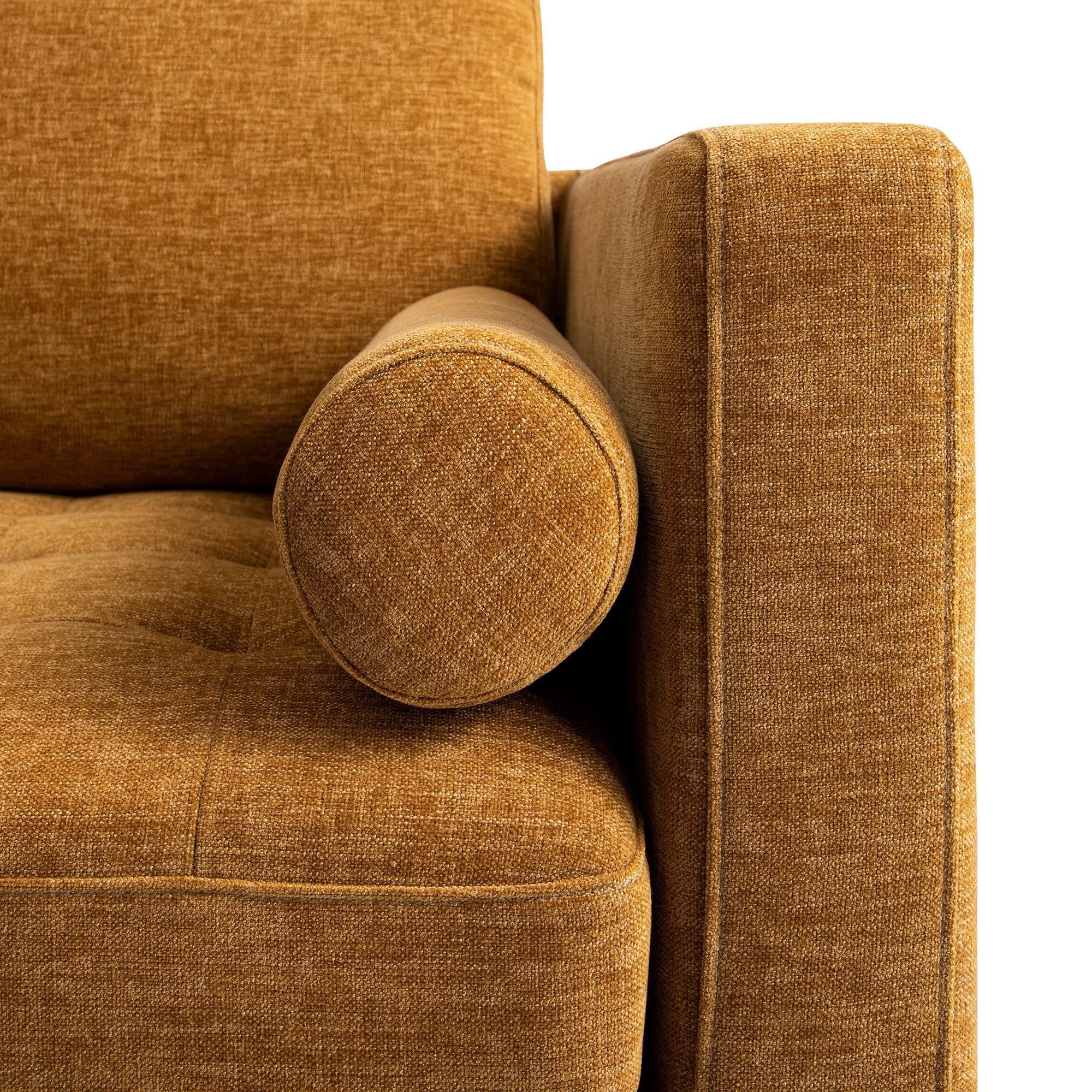 Henrietta Large 3-Seater Sofa, Spiced Honey Chenille