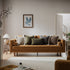 Henrietta Large 3-Seater Sofa, Spiced Honey Chenille