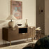 Richmond Ridged TV Unit, Dark Ash