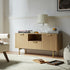 Richmond Ridged TV Unit, Light Ash