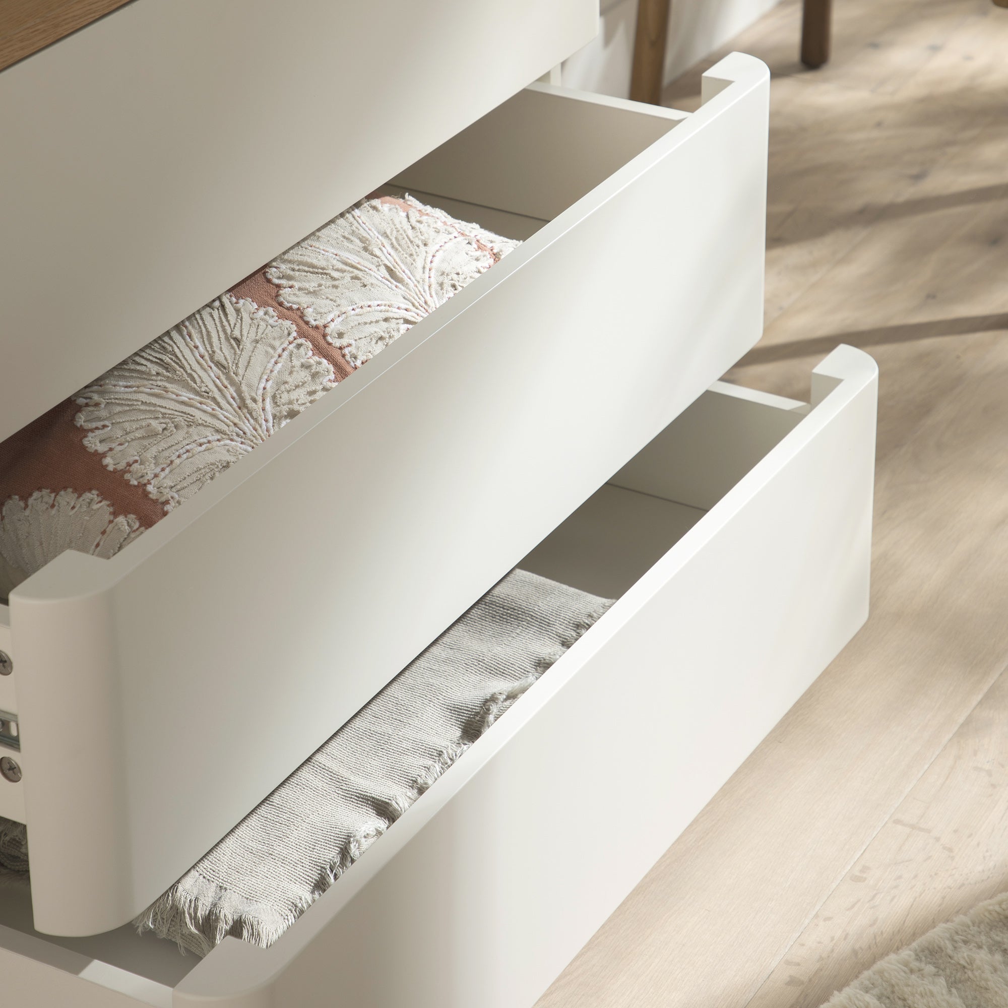 Agnes Curved Edge 3 Drawer Dresser | daals.com Agnes Curved Edge 3 Drawer Dresser | daals.com
