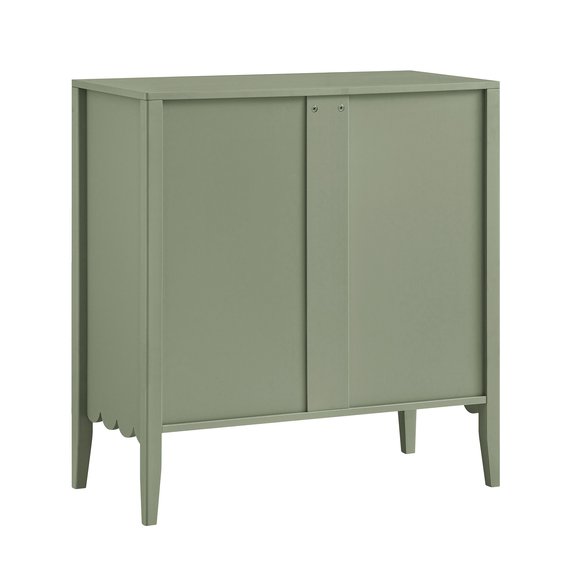 Henley Scalloped Edge 3 Drawer Dresser, Sage Green | daals.com Henley Scalloped Edge 3 Drawer Dresser, Sage Green | daals.com