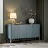 Henley Scalloped Edge 59 in.Wide Sideboard, Blue Spruce