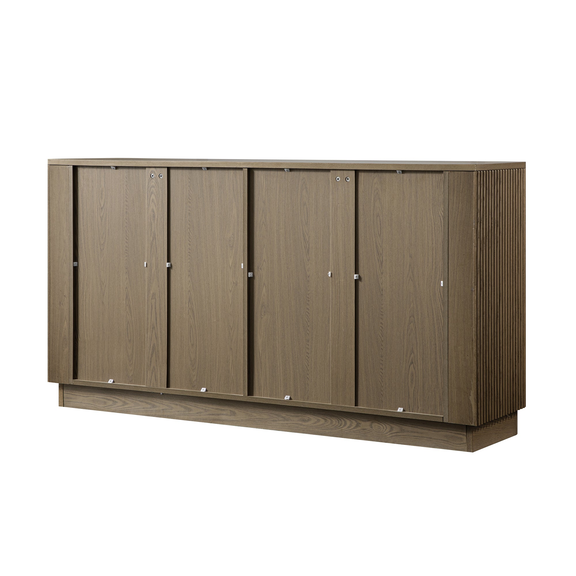 Maru 6 Drawer Dresser, Silver Oak
