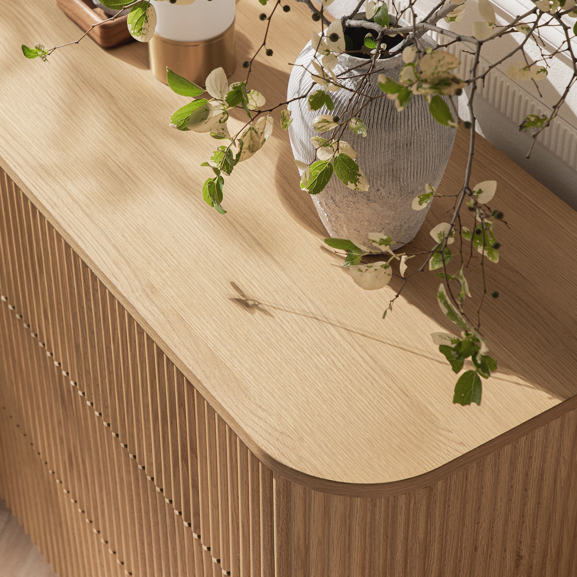 Maru 3 Drawer Dresser, Oak