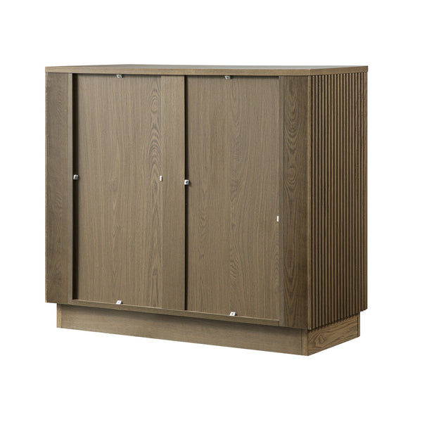 Maru 3 Drawer Dresser, Silver Oak