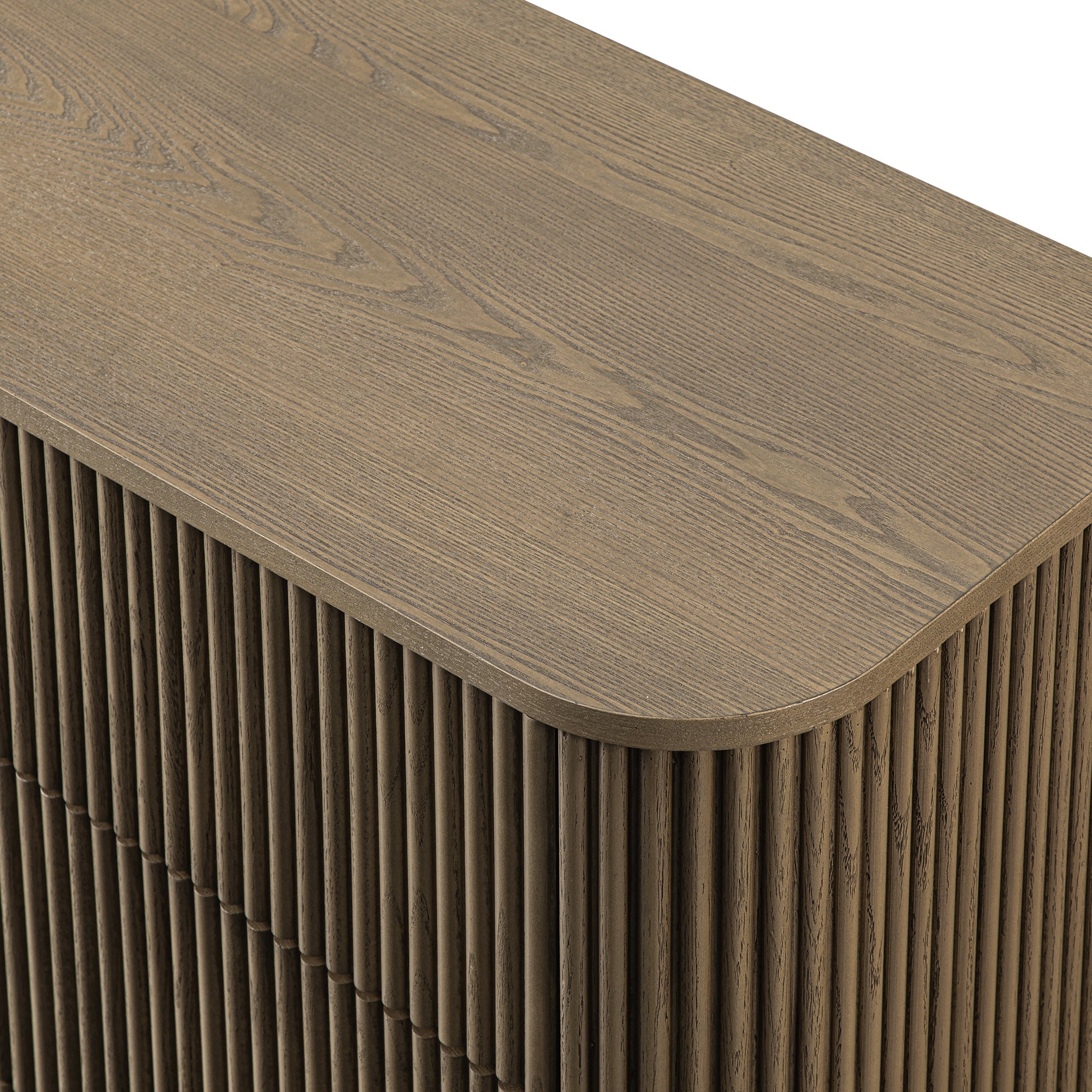 Maru 3 Drawer Dresser, Silver Oak