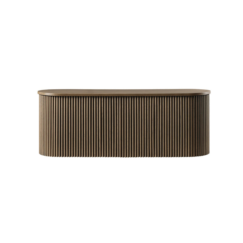 Maru Storage Ottoman Bench, Silver Oak