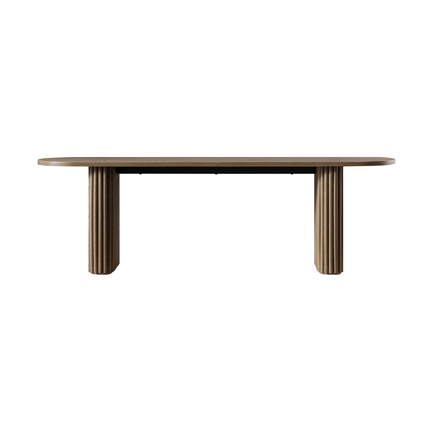 Maru 59" Dining Bench, Silver Oak