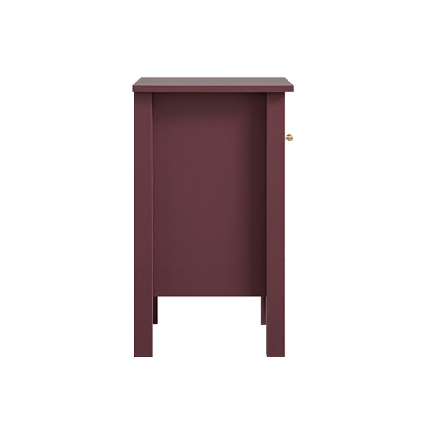 Oakham 1-Drawer Nightstand, Wild Cherry