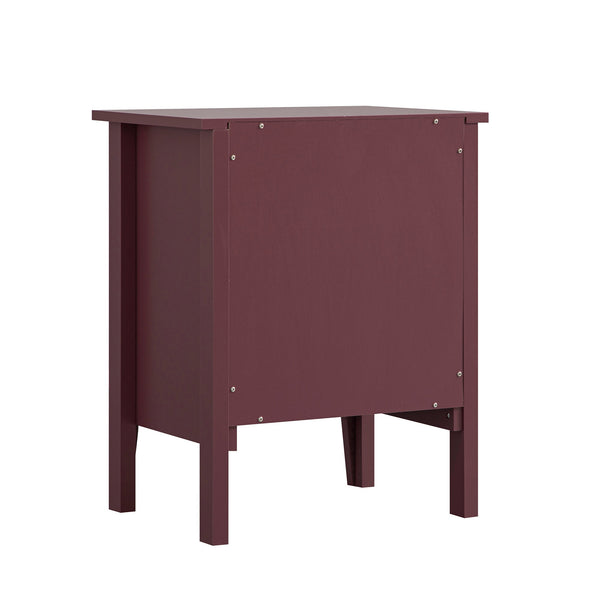 Oakham 1-Drawer Nightstand, Wild Cherry