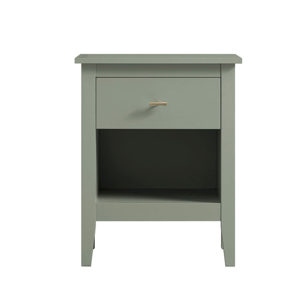 Oakham 1-Drawer Nightstand, Desert Sage