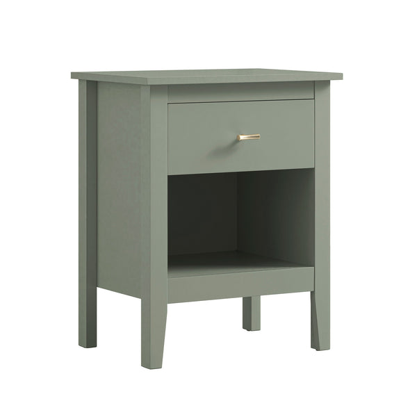 Oakham 1-Drawer Nightstand, Desert Sage