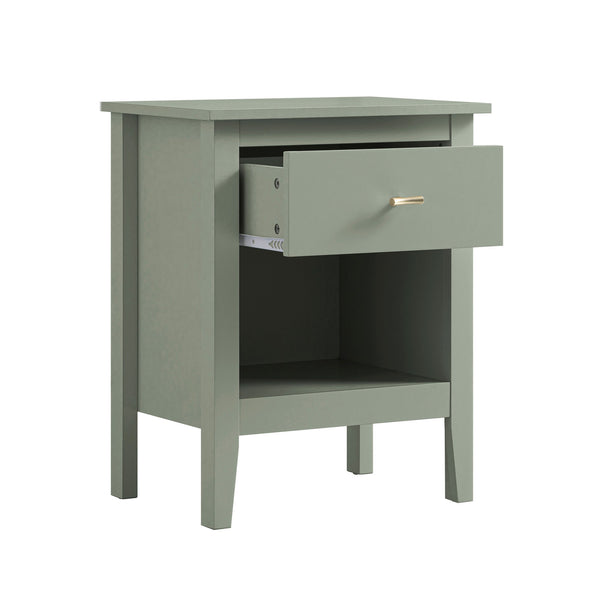 Oakham 1-Drawer Nightstand, Desert Sage