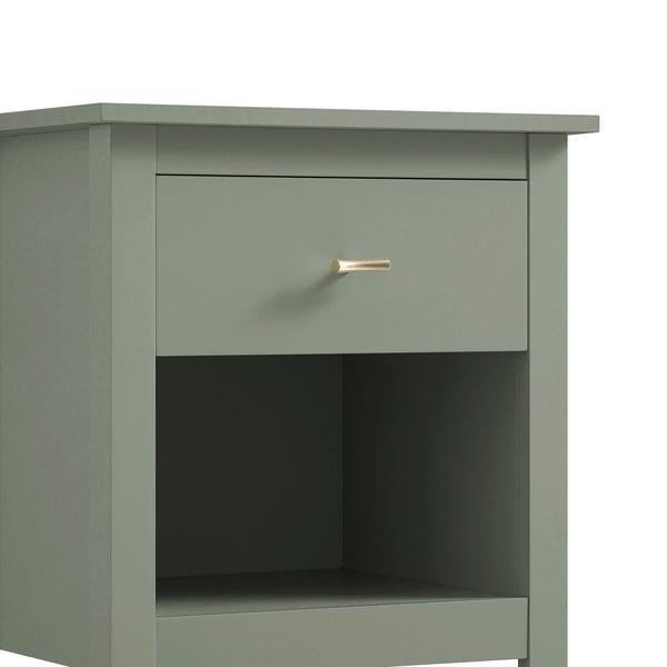 Oakham 1-Drawer Nightstand, Desert Sage