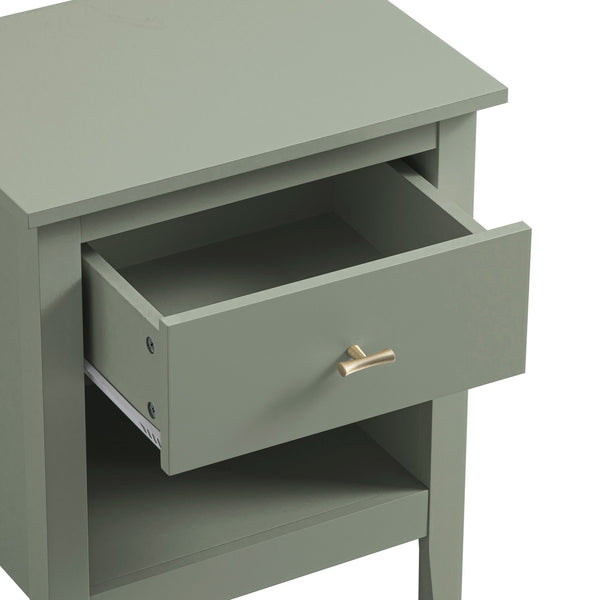 Oakham 1-Drawer Nightstand, Desert Sage