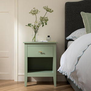 Oakham 1-Drawer Nightstand, Desert Sage