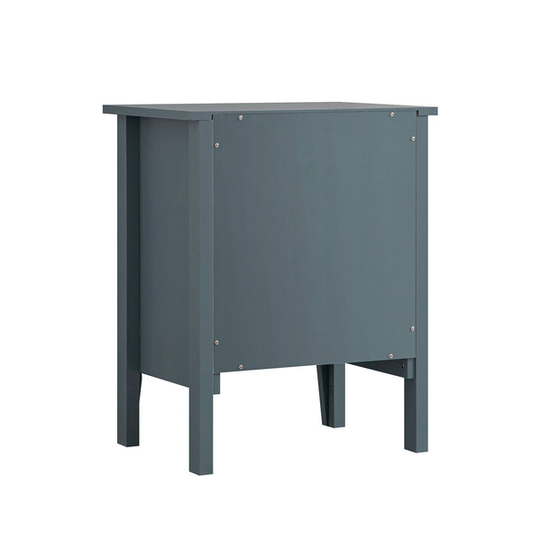 Oakham 1-Drawer Nightstand, Stormy Blue