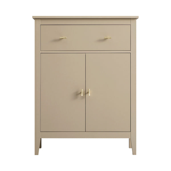 Oakham Small Sideboard with Drawer, Deep Greige