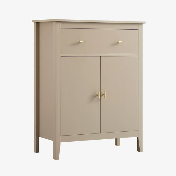 Oakham Small Sideboard with Drawer, Deep Greige