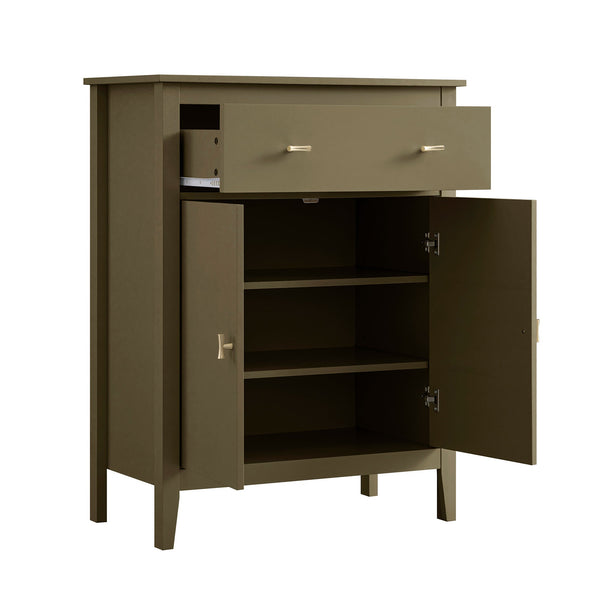 Oakham Small Sideboard with Drawer, Olive Grove