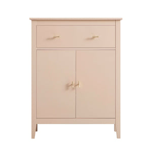 Oakham Small Sideboard with Drawer, Nude Pink