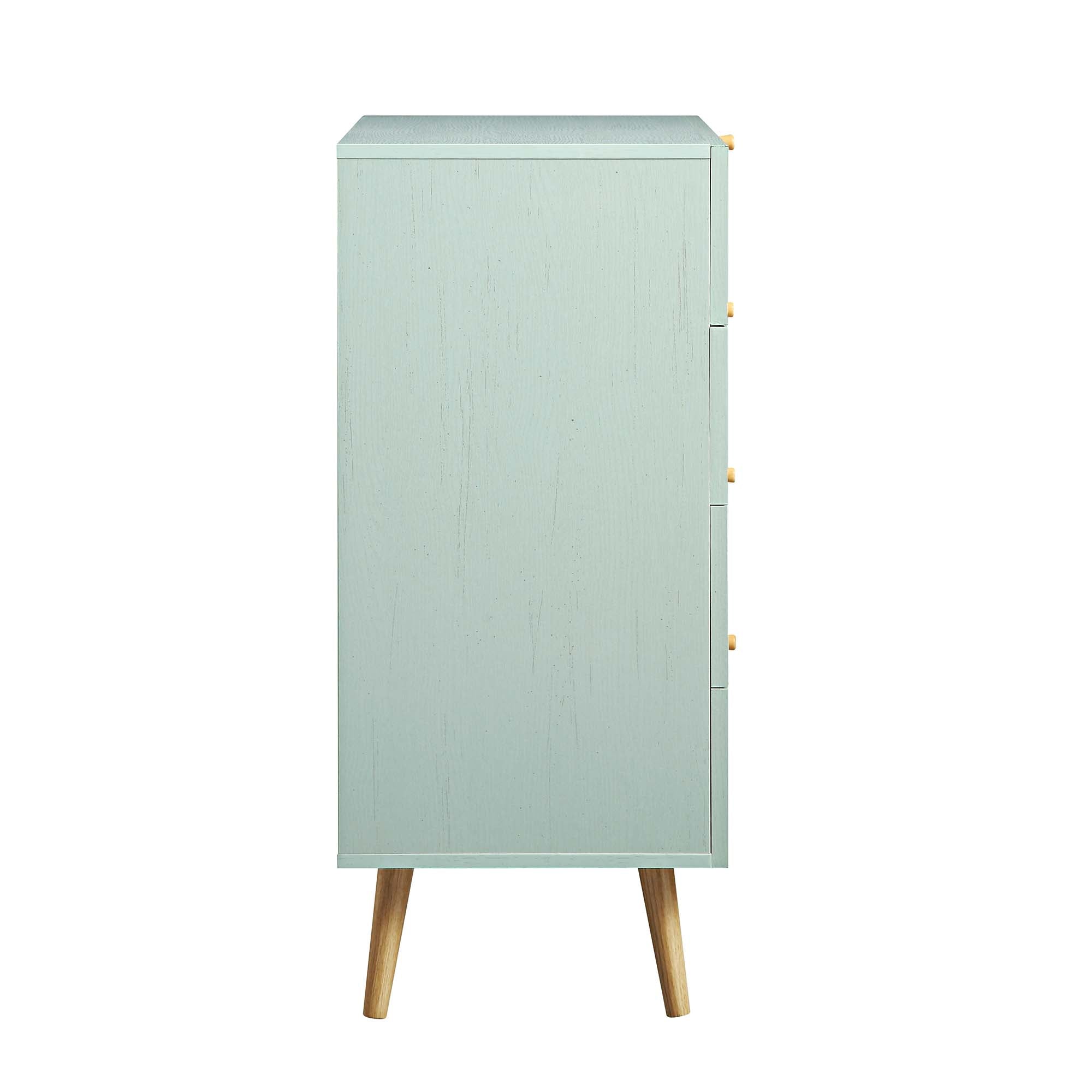 green rattan dresser Elliana Coastal Beach Green Woven Rattan Double Dresser
