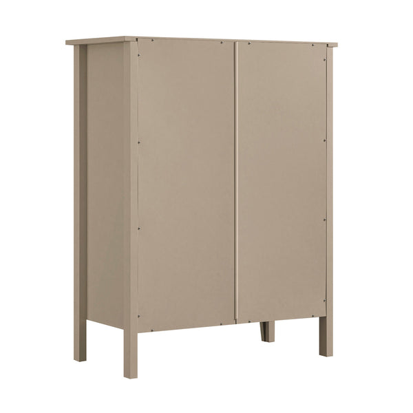 Oakham 4-Drawer Dresser, Deep Greige