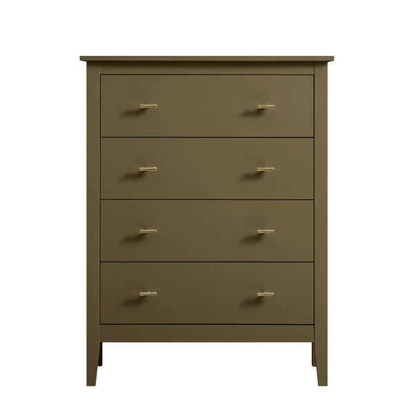 Oakham 4-Drawer Dresser, Olive Grove