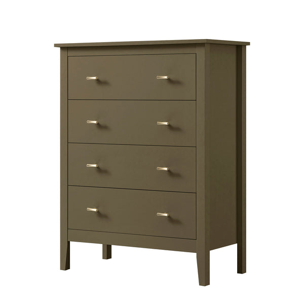 Oakham 4-Drawer Dresser, Olive Grove