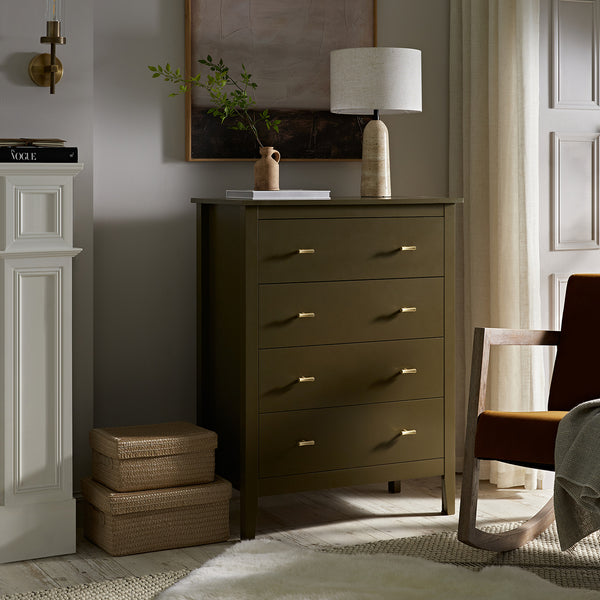 Oakham 4-Drawer Dresser, Olive Grove | daals.com Oakham 4-Drawer Dresser, Olive Grove | daals.com