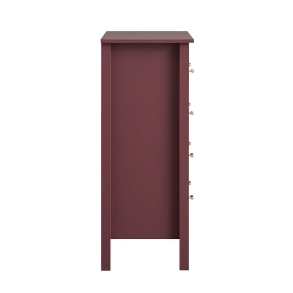 Oakham 4-Drawer Dresser, Wild Cherry