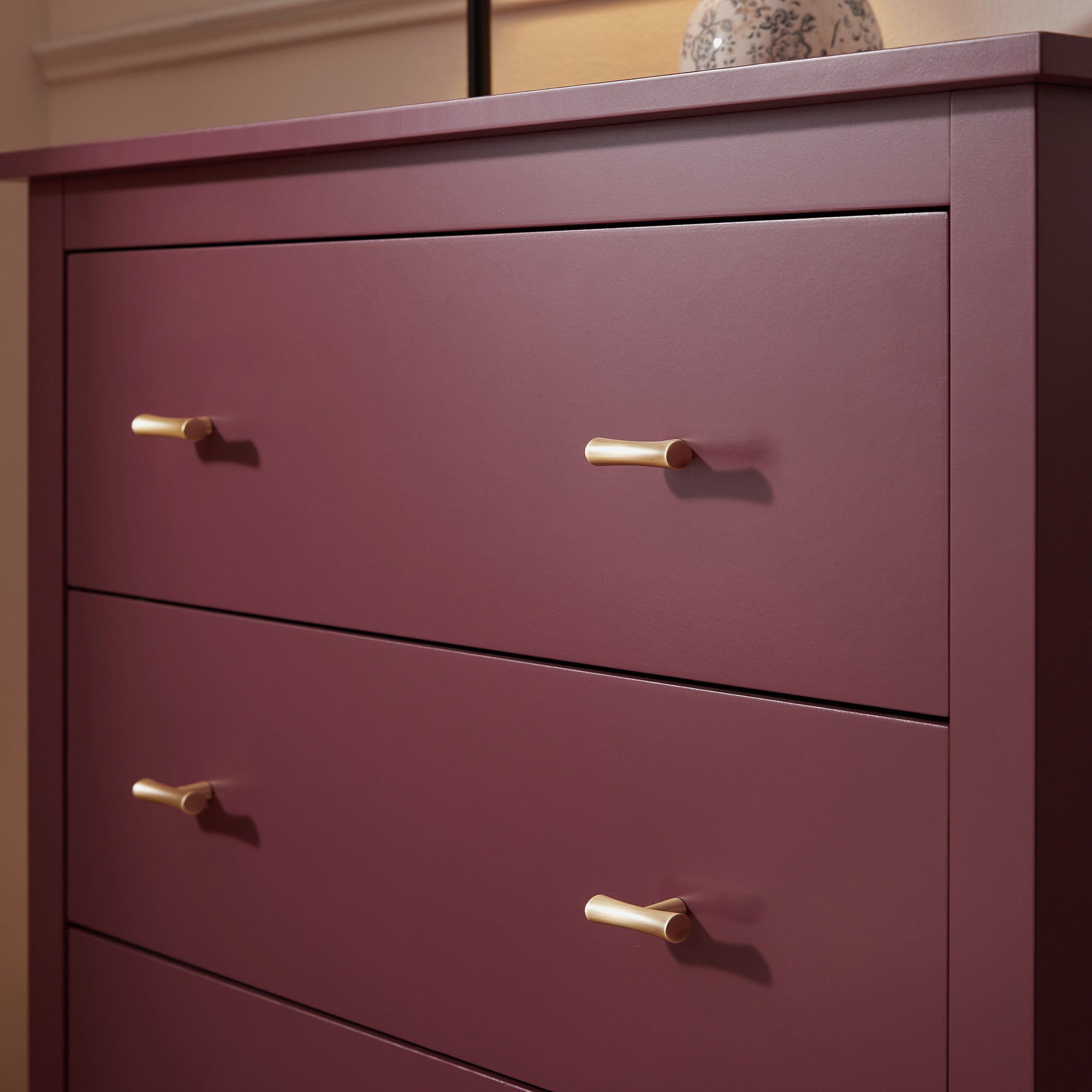 Oakham 4-Drawer Dresser, Wild Cherry | daals.com Oakham 4-Drawer Dresser, Wild Cherry | daals.com