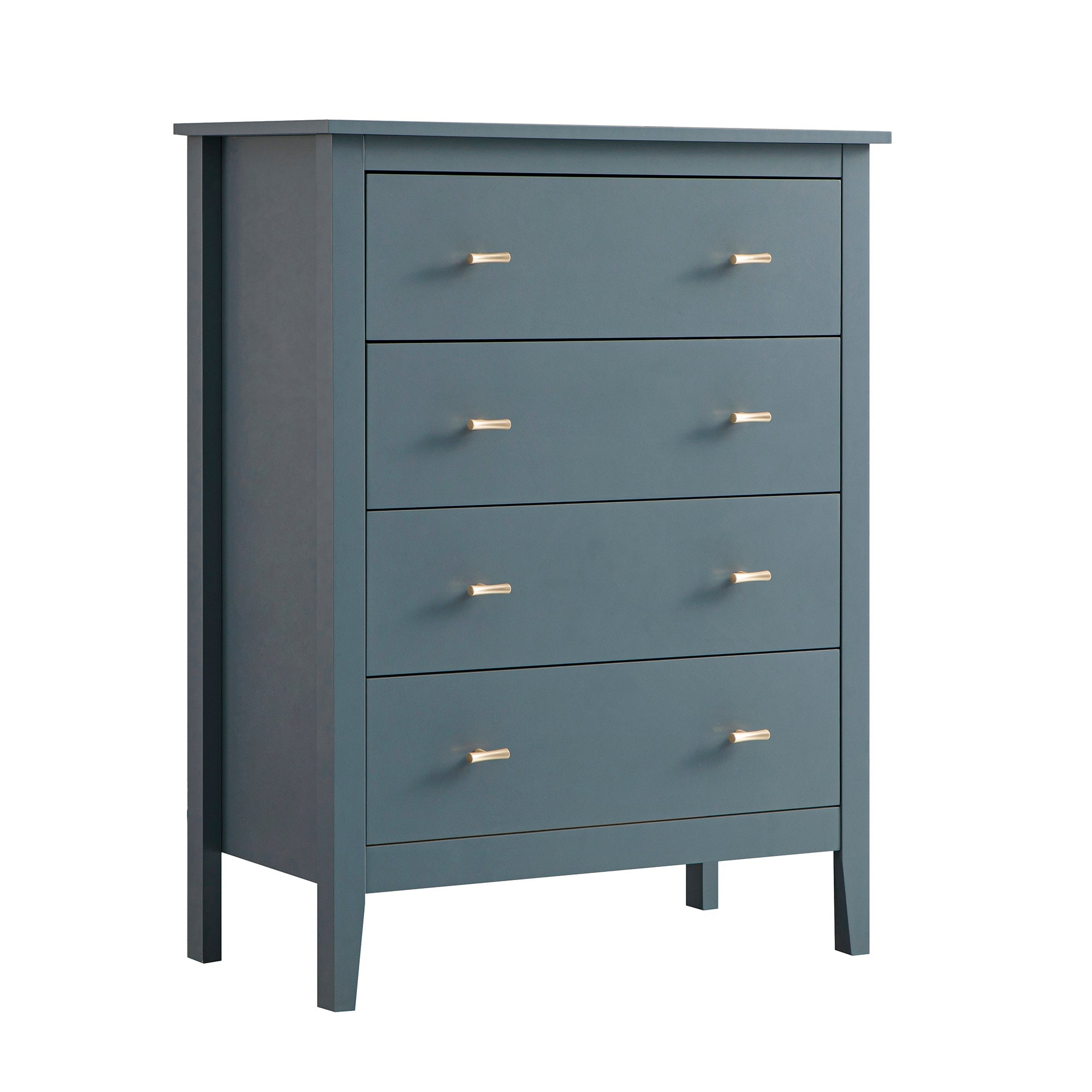 Oakham 4-Drawer Dresser, Stormy Blue
