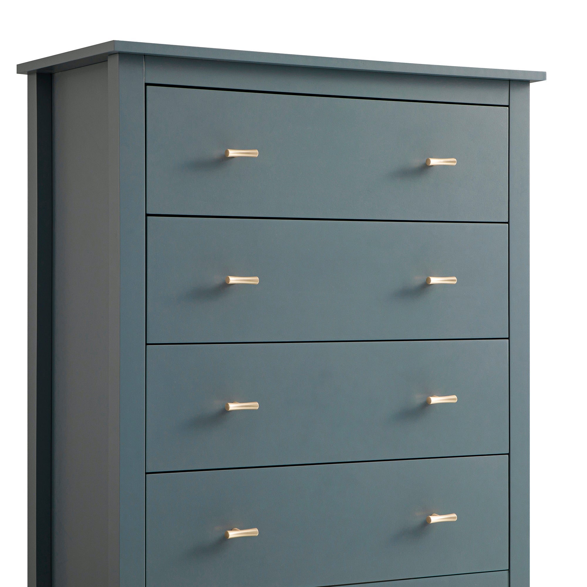 Oakham 4-Drawer Dresser, Stormy Blue