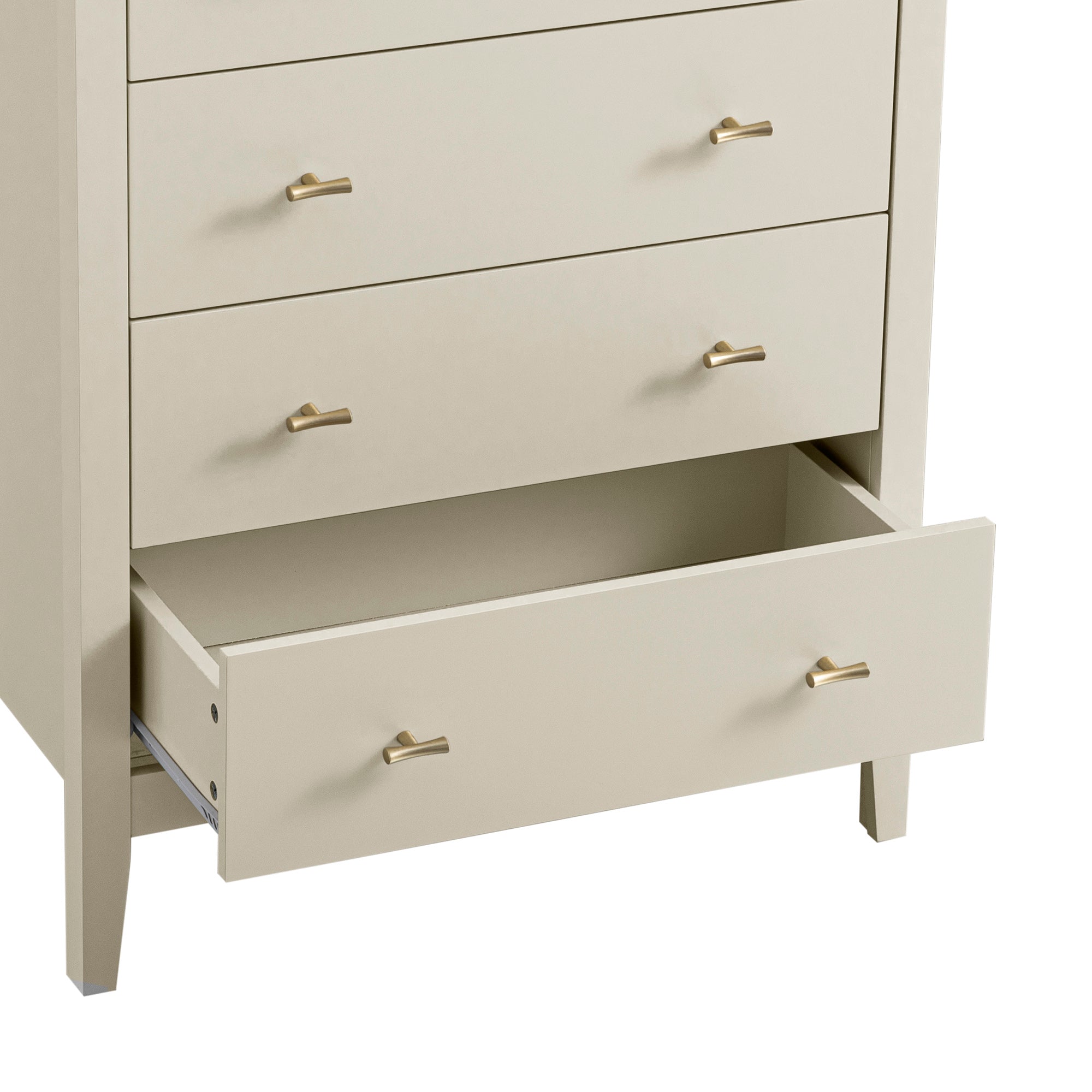 Oakham 4-Drawer Dresser, Shaded White - daals - Chest of Drawers Oakham 4-Drawer Dresser, Shaded White - daals - Chest of Drawers