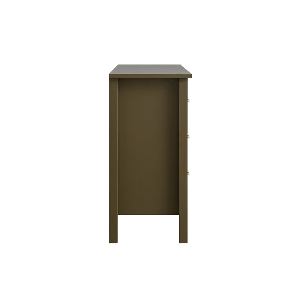 Oakham 6-Drawer Dresser, Olive Grove