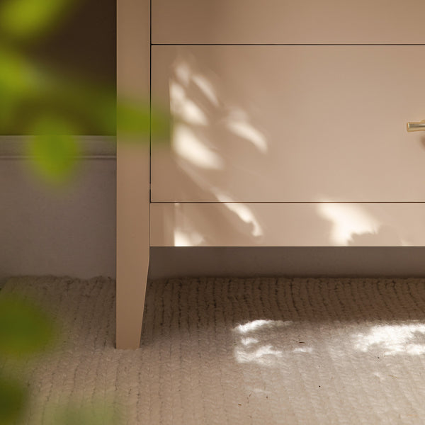 Oakham 6-Drawer Dresser, Nude Pink