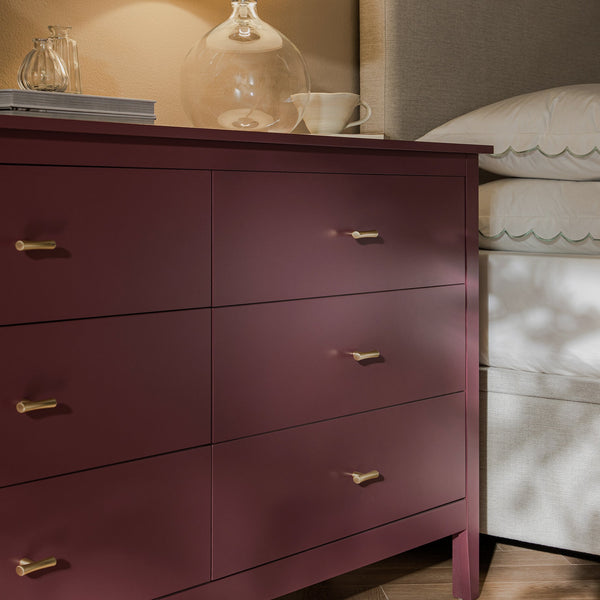 Oakham 6-Drawer Dresser, Wild Cherry