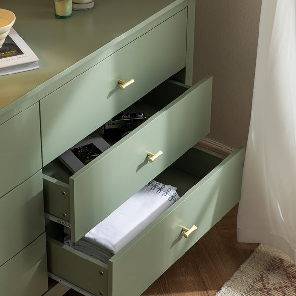 Oakham 6-Drawer Dresser, Desert Sage